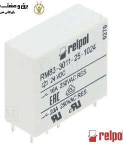 رله مینیاتوری RM83 برند Relpol مدل RM83-3011-35-1024 رلپول