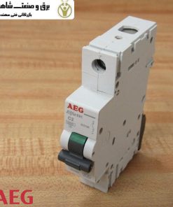 کلید قطع مدار مینیاتوری 1 پل 25 آمپر AEG مدل 553055 کد E90S
