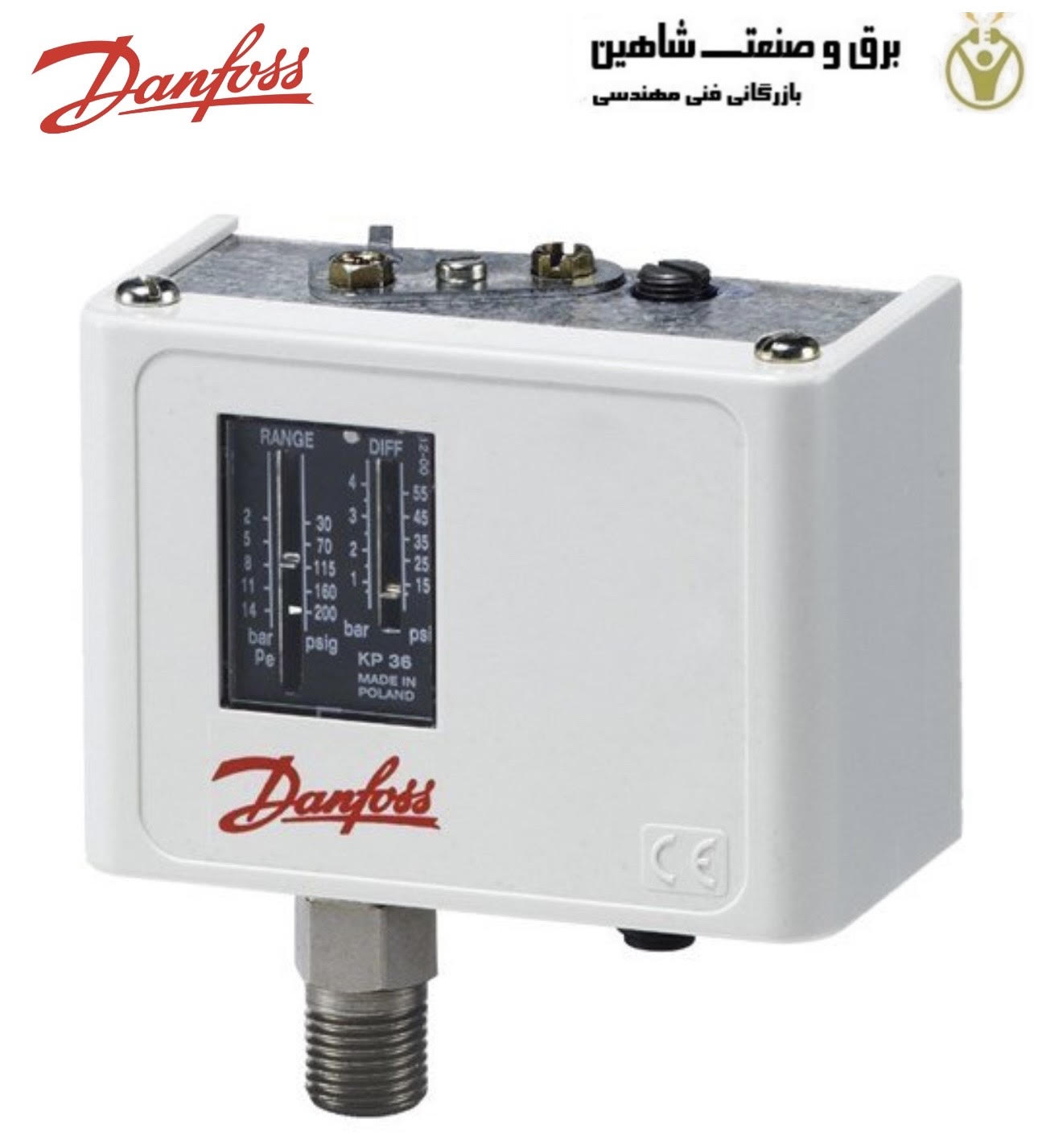 سوئیچ فشار DANFOSS مدل 060-110866 دانفوس