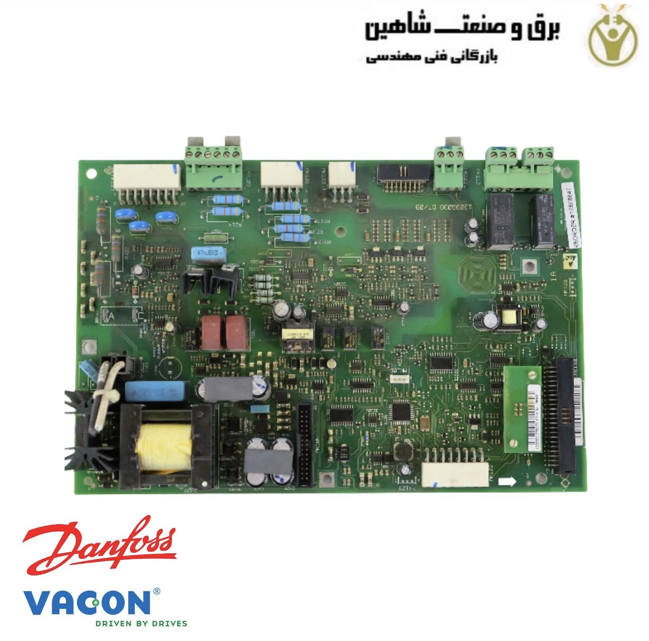 برد توان بالای اینورتر vacon-danfoss مدل 130b6038 DT/08 واکون-دانفوس