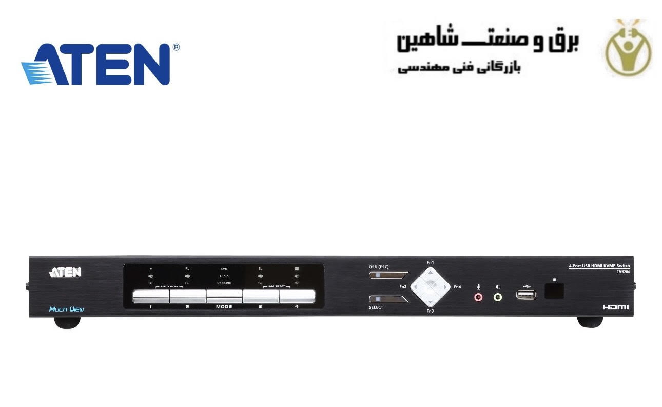 سوئیچ 4 پورت ATEN مدل CM1284 آتن