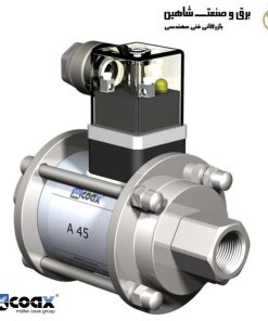 شیر کواکسیال فشار بالا Coax مدل 540200 کد A 45 کواکس