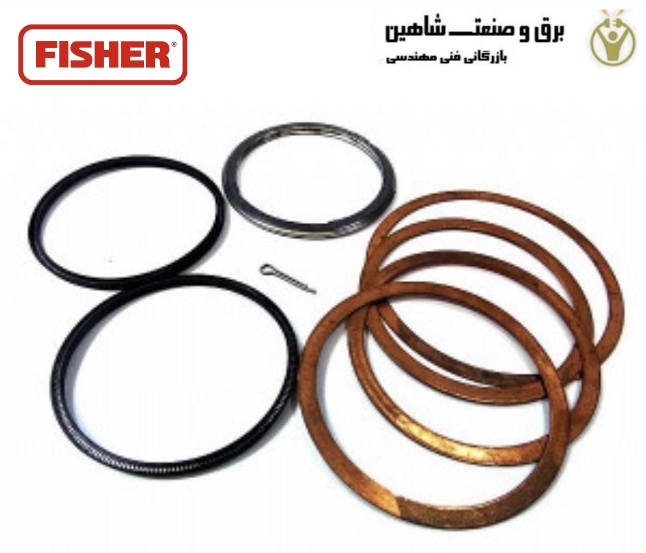 کیت تعمیر FISHER مدل R92SX000062 فیشر مخصوص لوازم یدکی