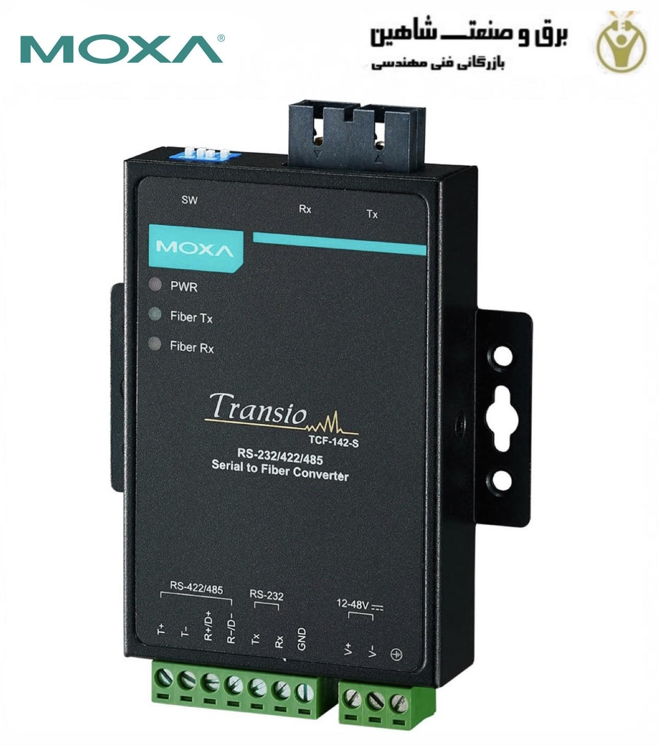 مبدل سریال به فیبر Moxa مدل TCF-142-S-SC موکسا