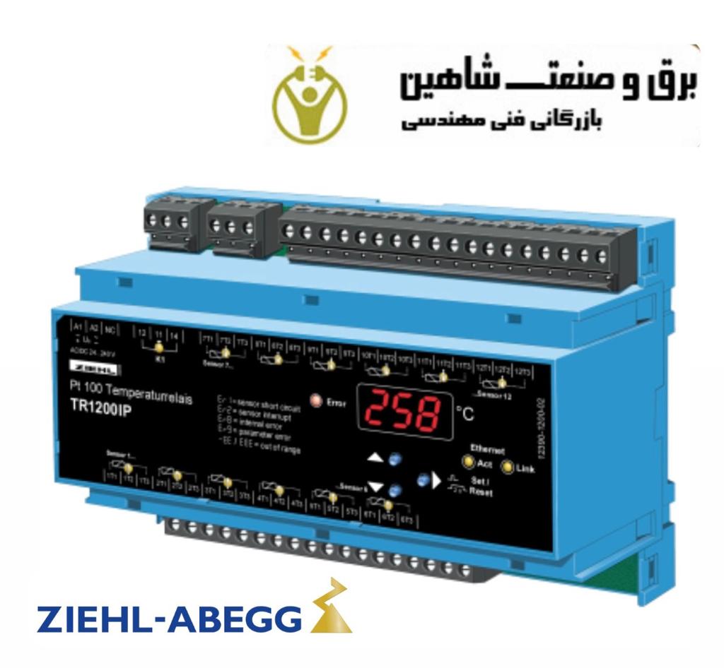 رله دمایی RTD برند Ziehl مدل T224078 زیهل