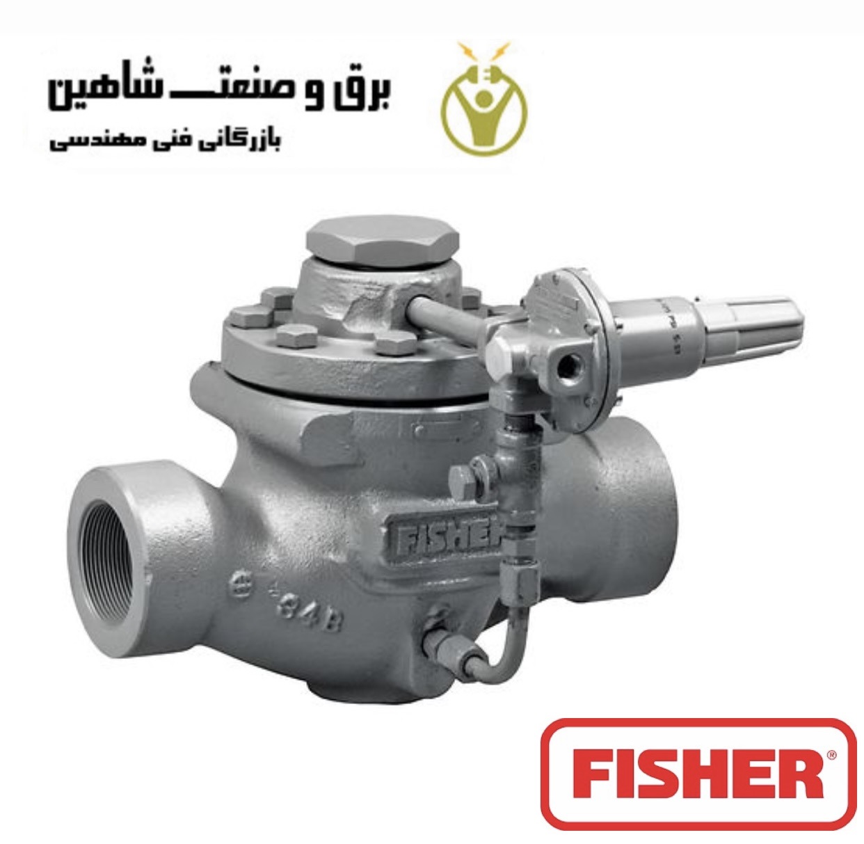 تنظیم کننده فشار برگشتی Fisher مدل R63EGX00112