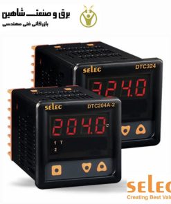 کنترلر و نمایش دهنده دما Selec مدل DTC324A-2