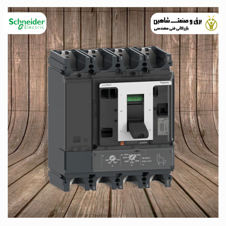 قطع کننده مدار schneider مدل C40F4TM320D1 اشنایدر