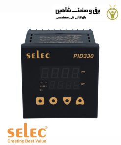 کنترلر و نمایش دهنده دما Selec مدل PID330-0-0-01-CU