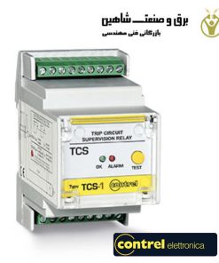 رله کنترل مدار تریپ Contrel مدل TCS-2 کنترل