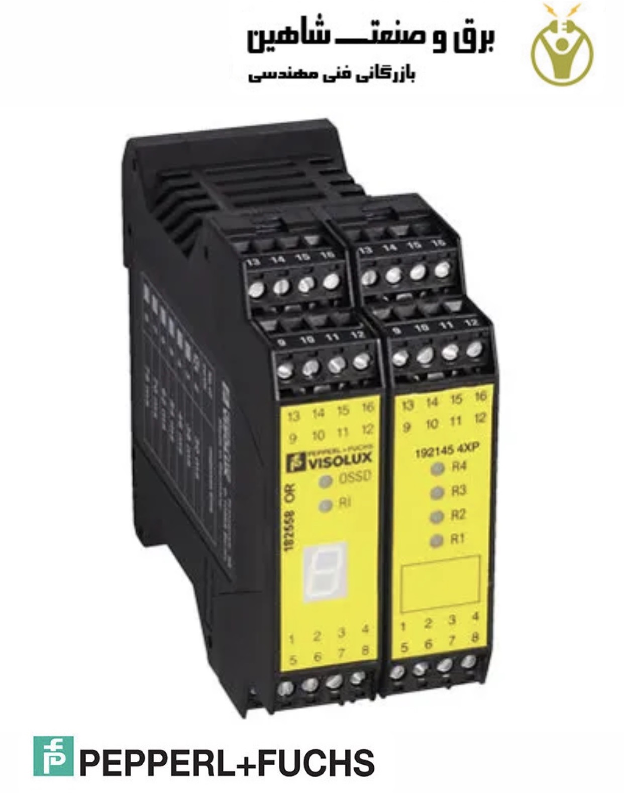 کنترل یونیت و رله ایمنی Pepperl+Fuchs مدل SB4-OR-4XP