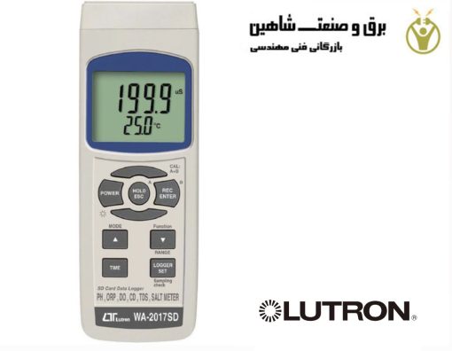 دستگاه کنترل و سنجش کیفیت آب Lutron مدل WA-2017SD لوترون