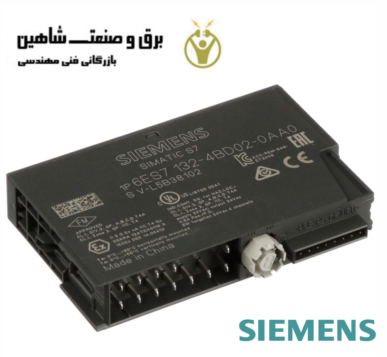 ماژول PLC برند siemens مدل 6ES7132-4BD02-0AA0 زیمنس
