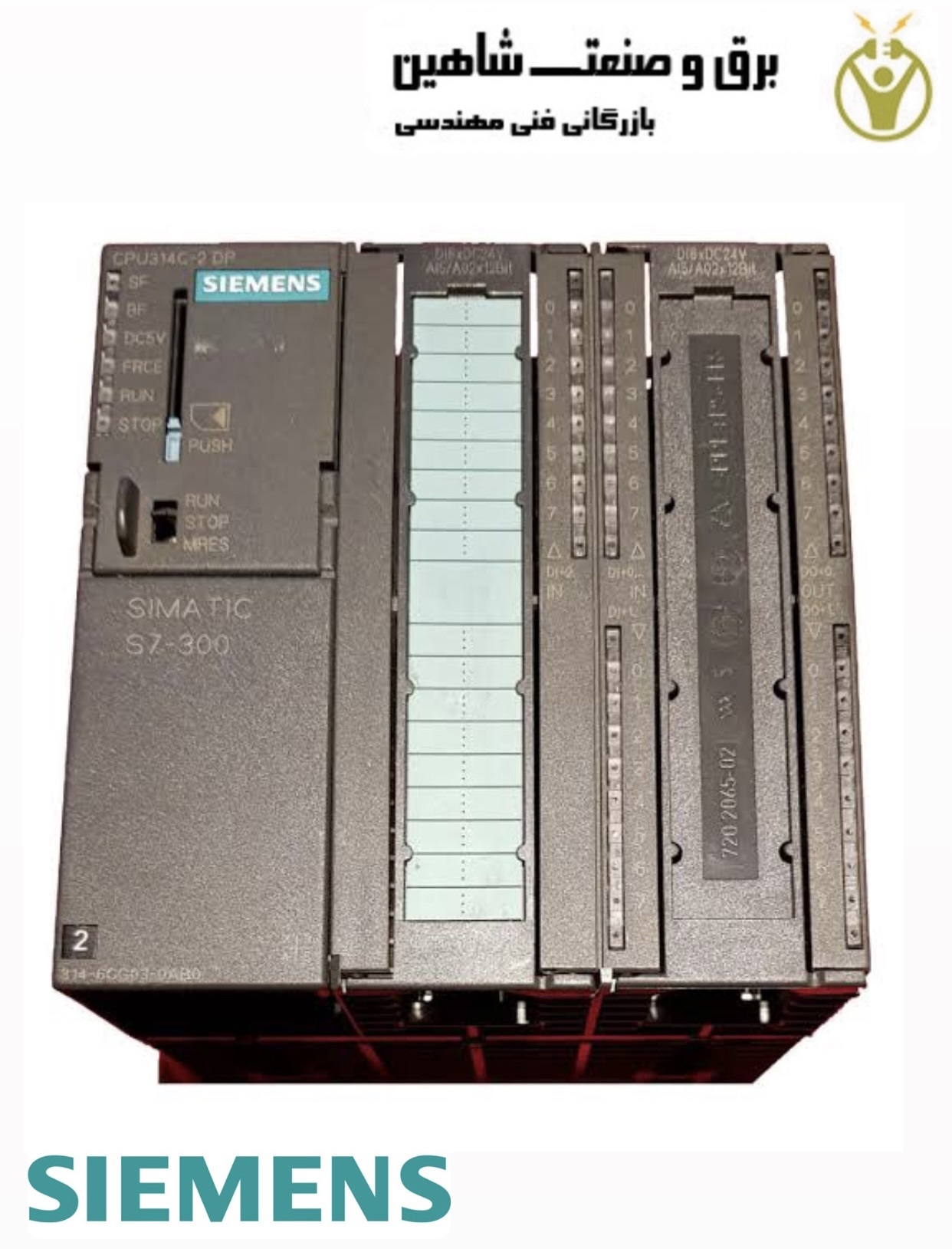 CPU سری 300PLC برند siemens مدل 6ES7314-6CG03-0AB0 زیمنس