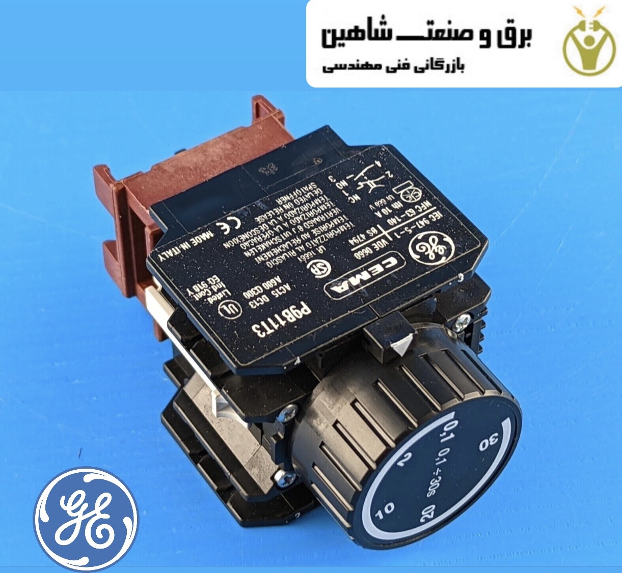 رله زمانی General Electric مدل P9b11T3 جنرال الکتریک