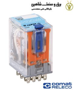 رله شیشه ای Releco comat مدل C9-A41X/AC230V رلکو کومات