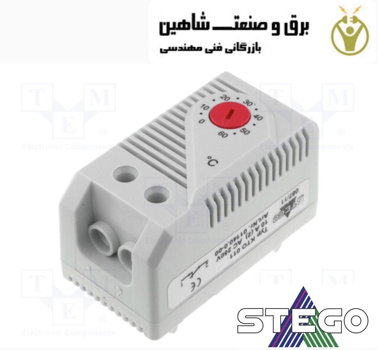 ترموستات و کنترل کننده دما stego مدل 01140.0-00 استگو