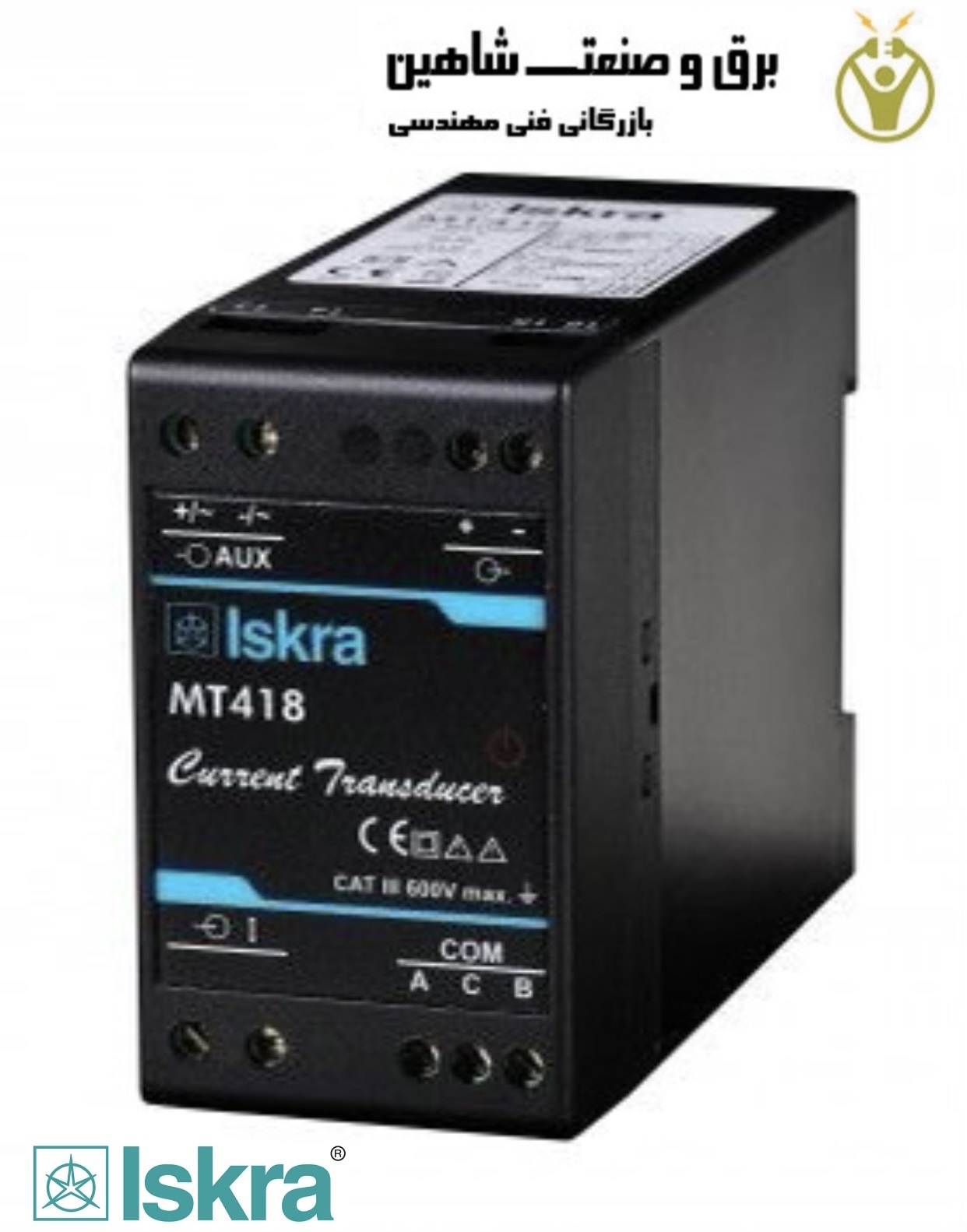 ترانسدیوسر جریان ac برند iskra مدل MT418 ایسکرا