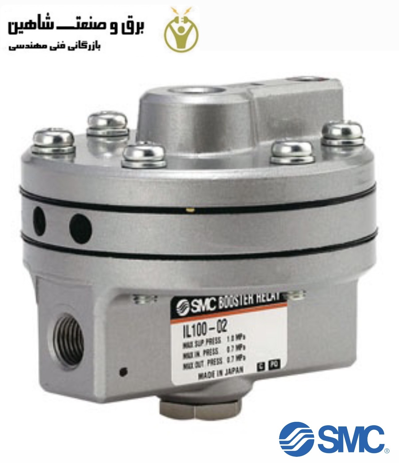 رله بوستر-رله تقویت کننده smc مدل EIL100-F03-L اس ام سی