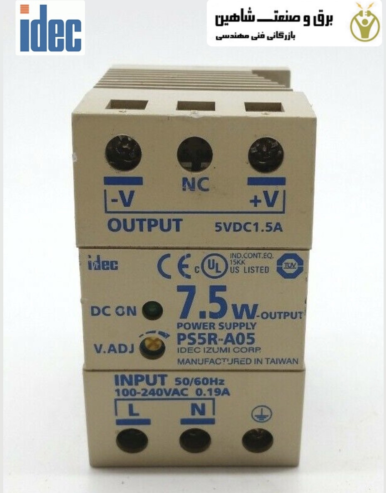 منبع تغذیه idec izumi مدل Ps5r-a05 ایدک ایزومی