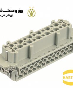 کانکتور مادگی سری Han E 24 برند harting مدل 9330242701 هارتینگ آلمان