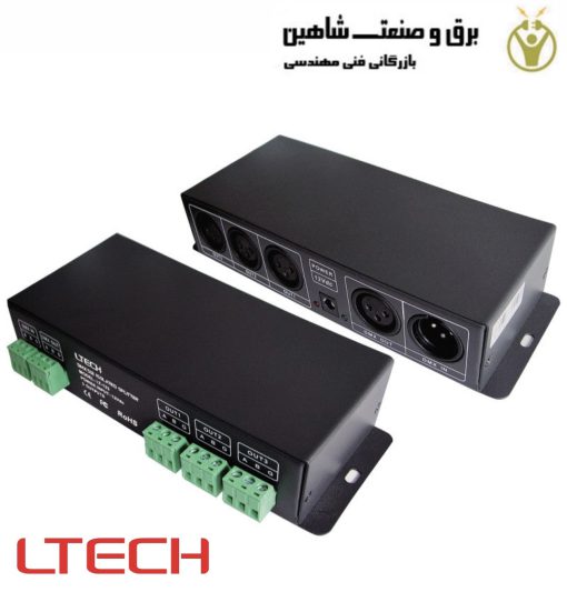 تقویت کننده سیگنال Ltech مدل LT123 DMX485 کد 1224120011