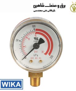 گیج فشار wika مدل 11.10.50 ویکا