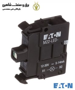 نشانگر نصب پنل LED برند Eaton مدل 216571 کد M22-CLED-G ایتون
