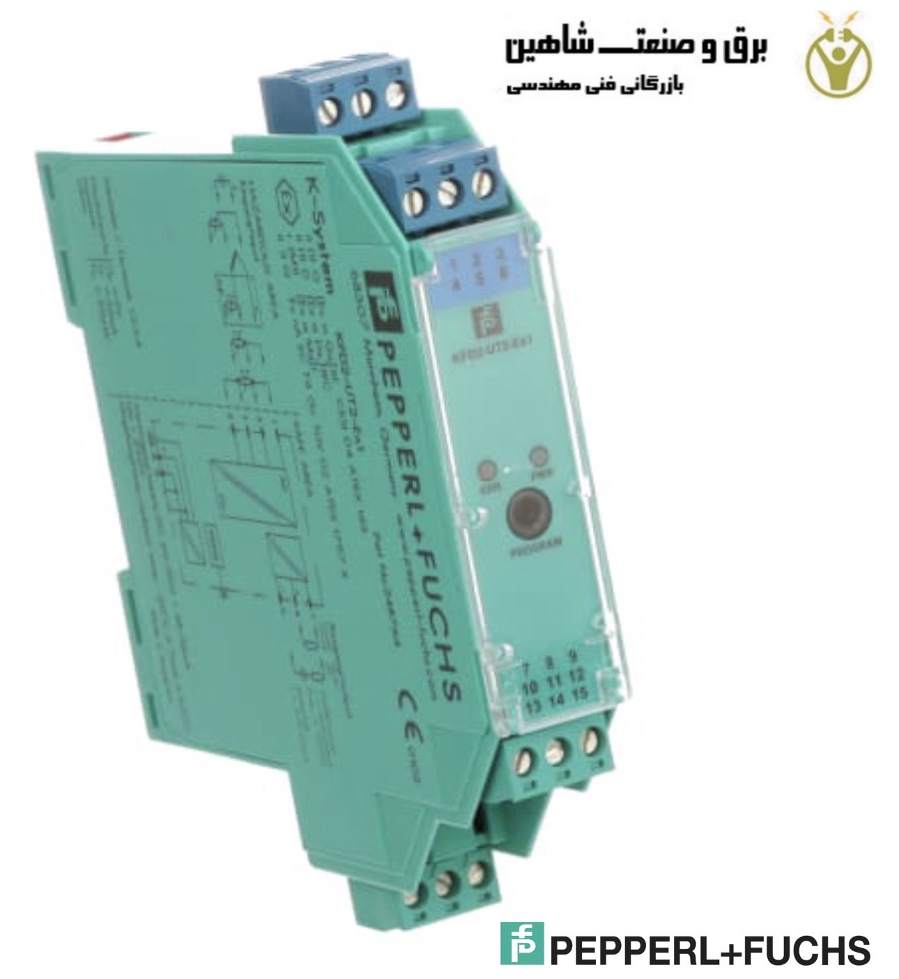 مبدل دما pepperl-Fuchs مدل KFD2-UT-EX1-1 پپرل فوکس