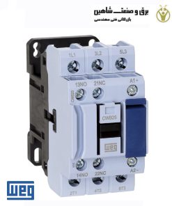 کنتاکتور 25آمپر weg مدل 12075682 کد CWB25-11-30-D23 وگ