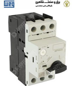 مدارشکن محافظ موتور مغناطیسی حرارتی weg مدل 10409820 کد MPW25-3-U020 وگ