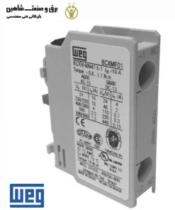 بلوک تماسی weg مدل 10356494 کد BCXMF-01 وگ