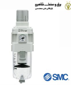 تنظیم کننده فیلتر 5μm برند smc مدل AW30-F02H-2R-B-X430 اس ام سی