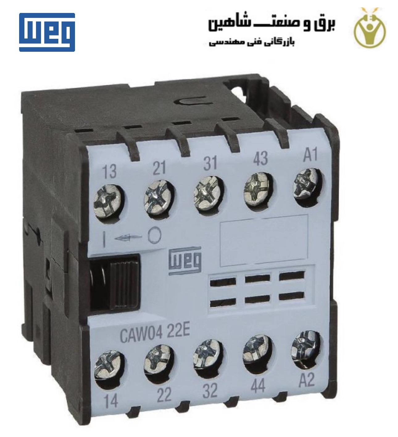 رله کنترل weg مدل 12487237 کد CWAC0-22-00D23 وگ