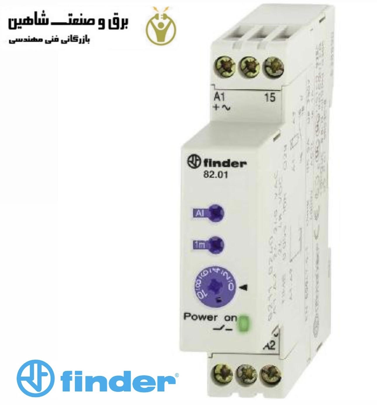 رله زمانی finder مدل 82.31.0.240.0000 فیندر کد جدید: 80.41.0.240.001