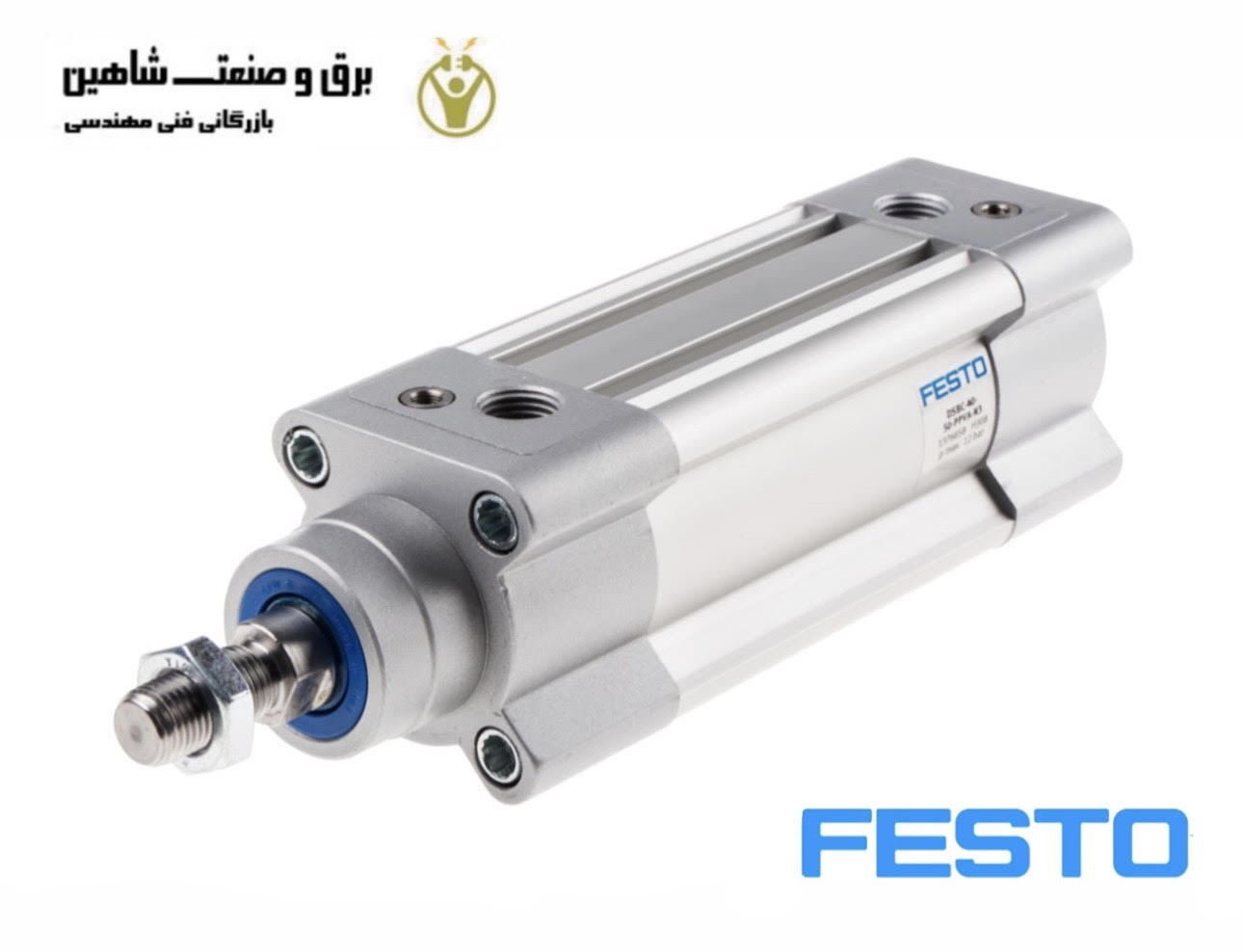 سیلندر پنوماتیک با سوراخ 40میلیمتری Festo مدل 1376658 کد DSBC-40-50-PPV-A-N3 فستو