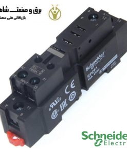 سوکت رله برای رله های قدرت RPM1 برند Schneider مدل RPZF1 اشنایدر