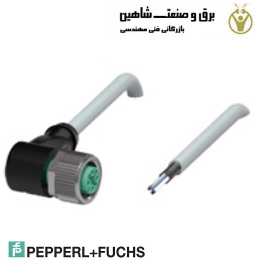 سوکت کابل Pepperl+Fuchs مدل V15-W-10M-PUR کد 116455 پپرل فوکس