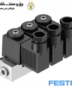 شیر برقی Magnetventil برند Festo مدل 4523 کد BMFH-3-3-M5 فستو