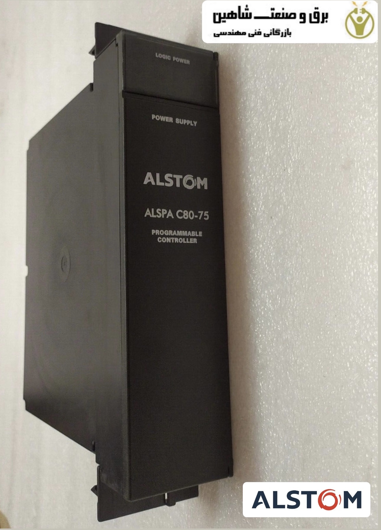 کنترلر قابل برنامه ریزی Alstom مدل IC697PWR713J آلستوم