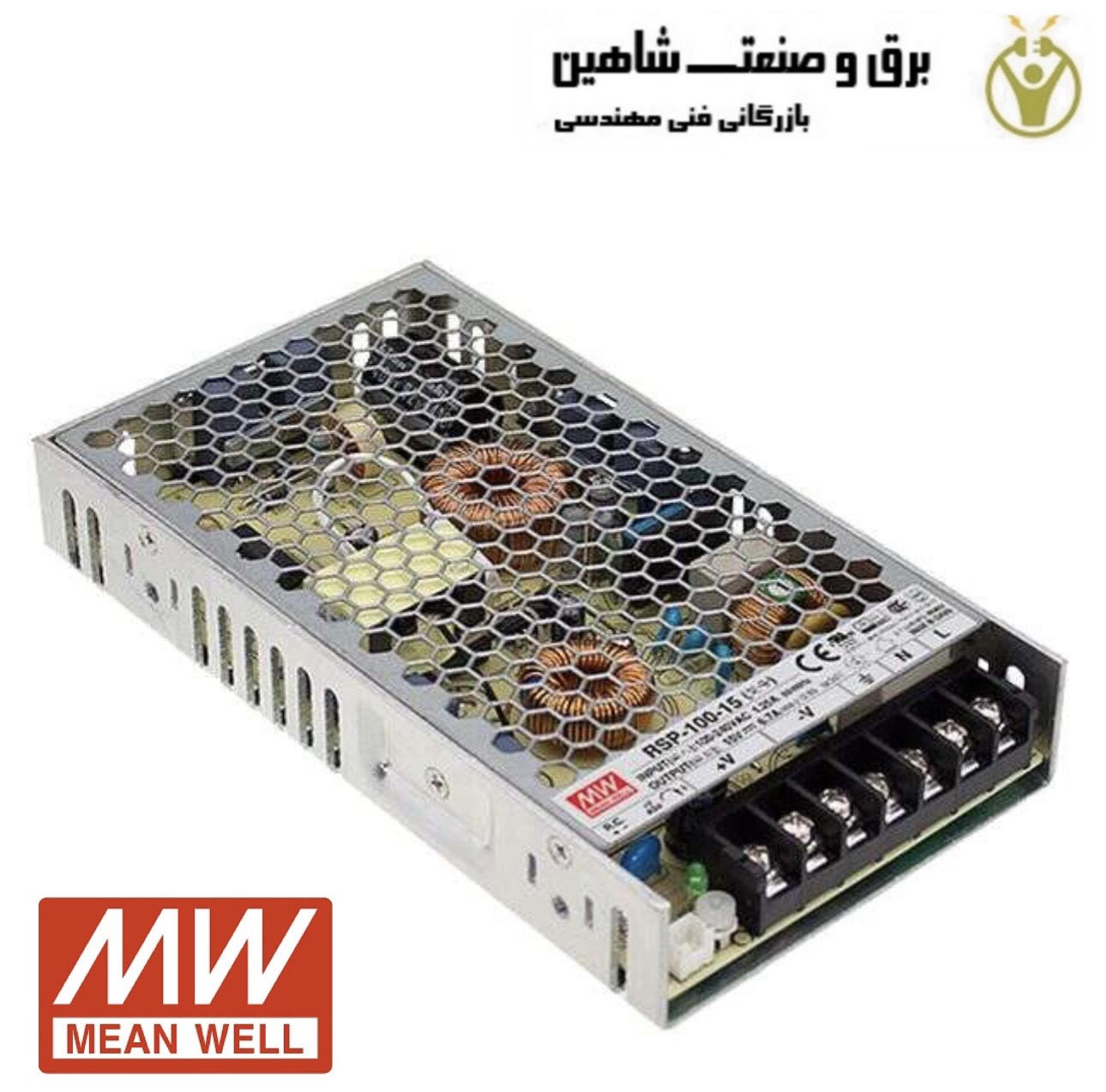 منبع تغذیه MeanWell مدل RSP-100-3.3 مین ول