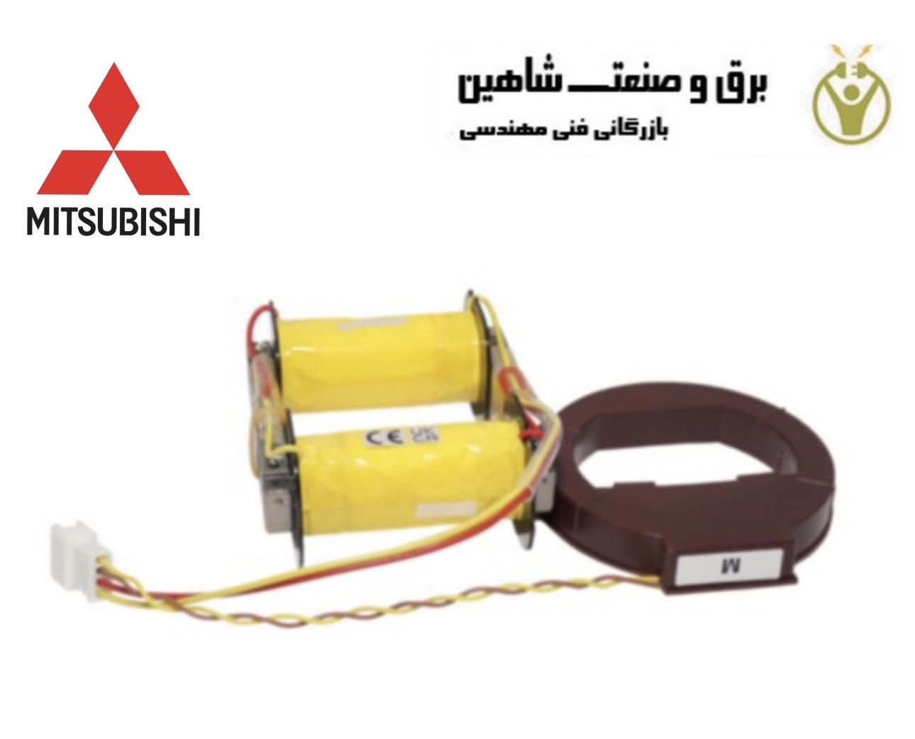 ترانسفورماتور جریان و سیم پیچ سنسور Mitsubishi مدل CT-10-W100 میتسوبیشی