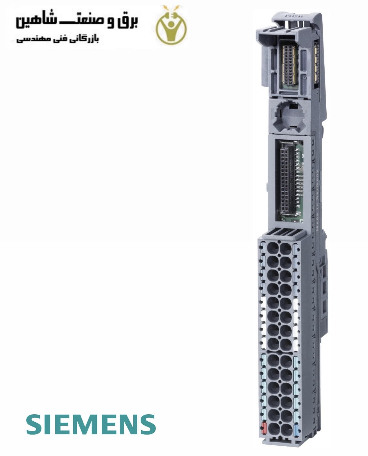 ترمینال/ پایانه فشاری سری SIMATIC برند Siemens مدل 6ES7193-6BP20-0BA0 زیمنس