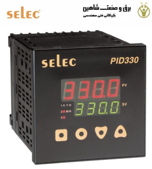 کنترل کننده دمای PID برند Selec مدل PID330-U-0-1-CE سلک