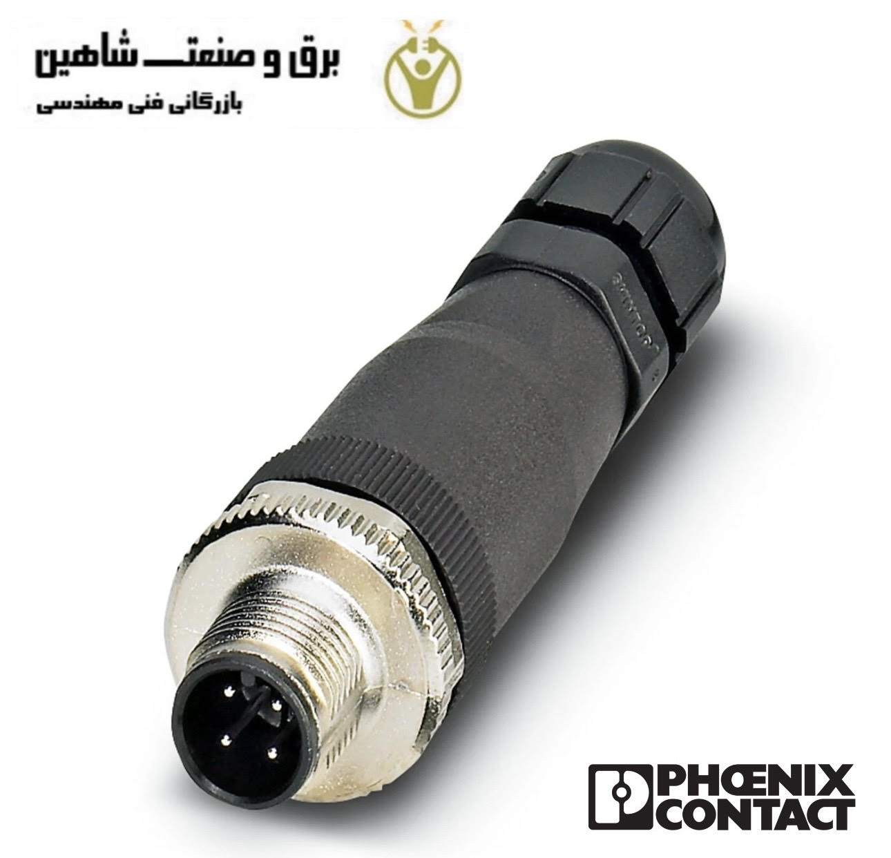 کانکتور دایره ای Phoenix مدل SACC-M12MS-4CON-PG فونیکس