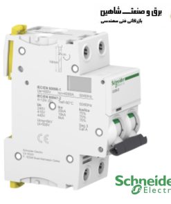 مدارشکن مینیاتوری Schneider مدل A9F75206 نوع iC60N اشنایدر