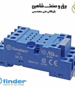 سوکت رله Finder مدل 9472SMA فیندر برای استفاده با 55.32 8 Pin