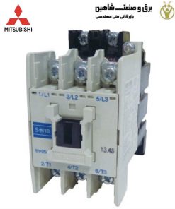 کنتاکتور مغناطیسی Mitsubishi مدل S-N18CX AC24V کد 57390 میتسوبیشی