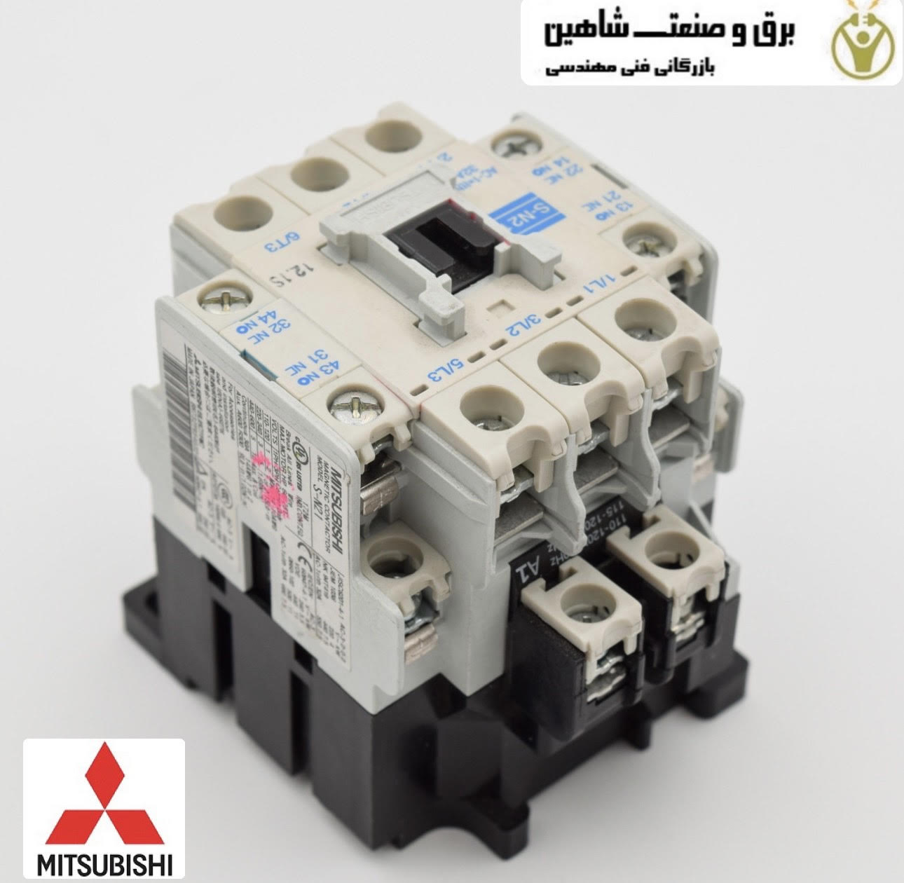 کنتاکتور مغناطیسی Mitsubishi مدل SN21CXAC24V کد 52596 میتسوبیشی