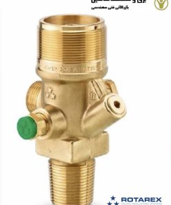 شیر سیلندر سری B0480 برای سیستم های گاز بی اثر 200/300 بار برند Rotarex مدل B04801208 روتارکس